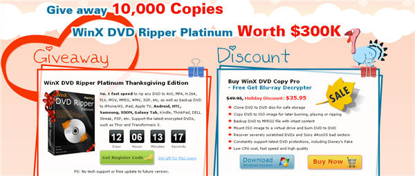 winx dvd ripper platinum giveaway